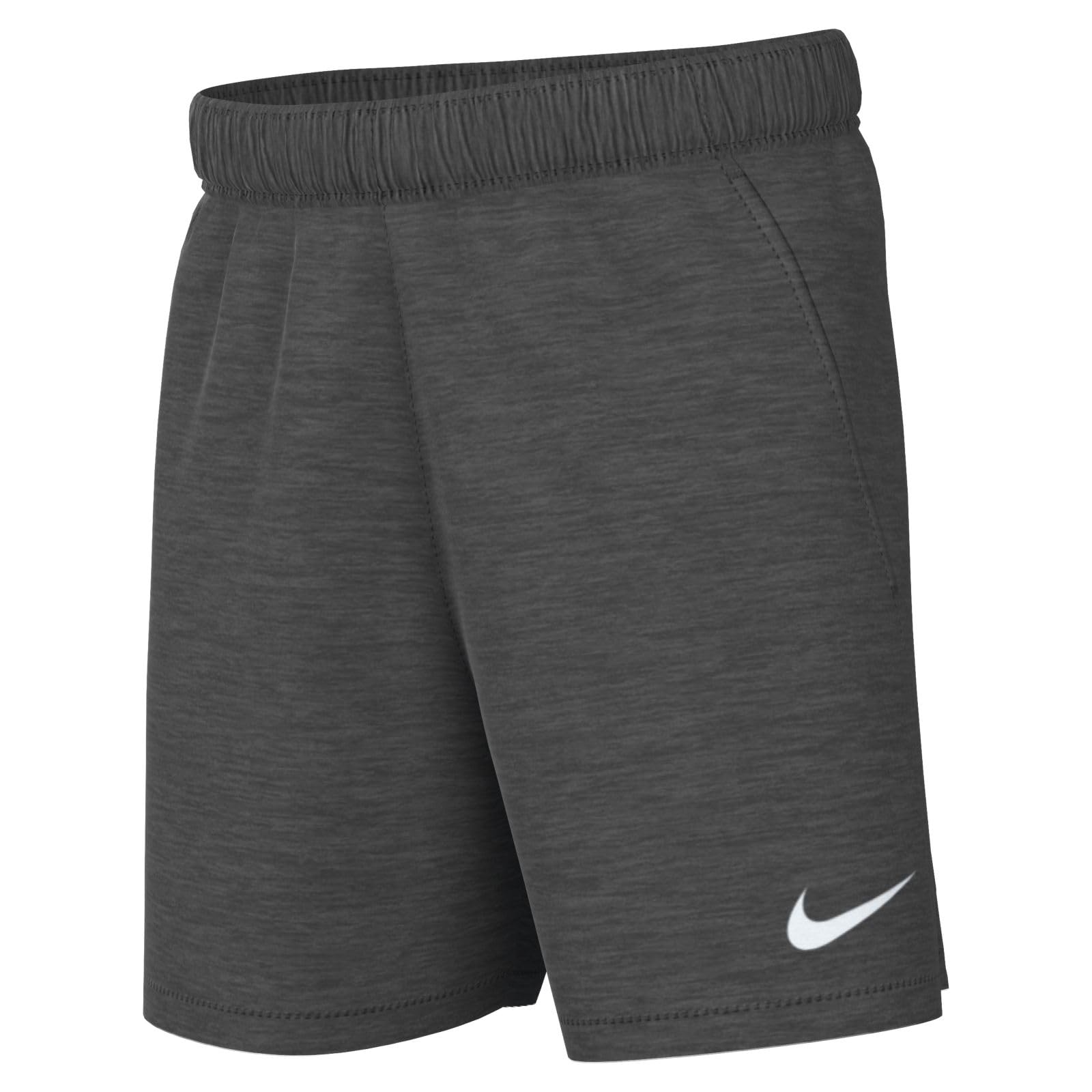 NIKE Boys Y Nk Flc Park20 Kz Shorts, Charcoal Heathr, XS EU