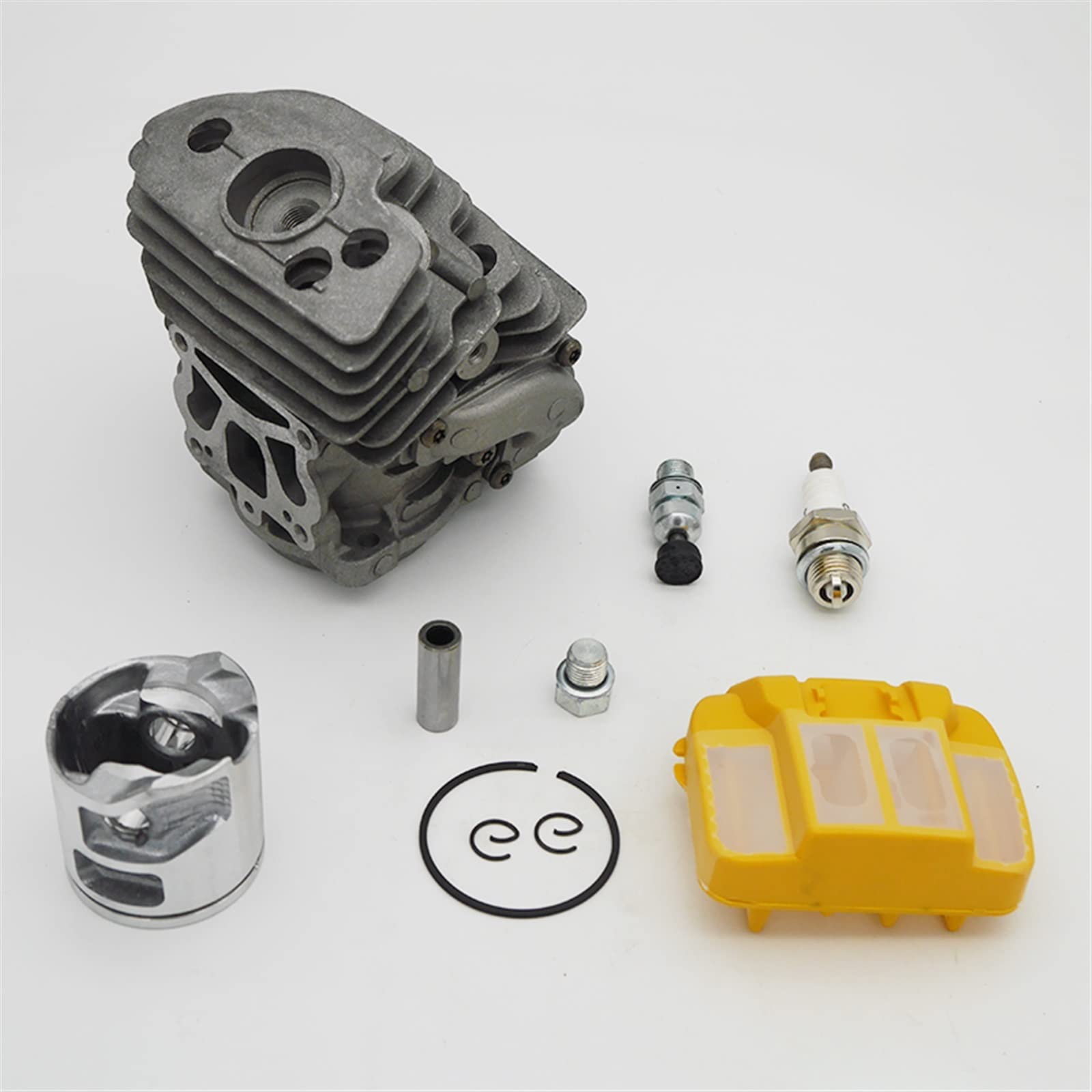 IWBR Conjunto de Filtro de Aire de pistón de Cilindro de 43MM y 46MM Apto for Husqvarna 545 550 555 560 562 for JONSERED CS2252 CS2260 Pieza de Motosierra de jardín (Size : HUS560 46MM)