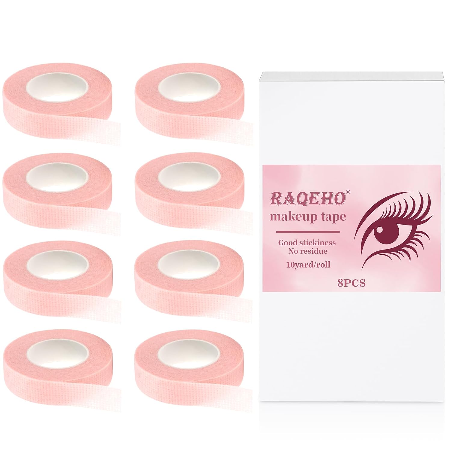 8 Lash Tape for Eyelash Extensions - Sensitive Skin Makeup Tape