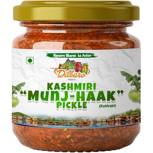 DILBARO Munj-Haak Pickle - Tasty & Preservative-Free 250g