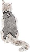 Vista 7 de Traje de recuperación quirúrgica profesional para gatos, alternativa de cuello electrónico para gatos y perros, uso después de una cirugía, traje