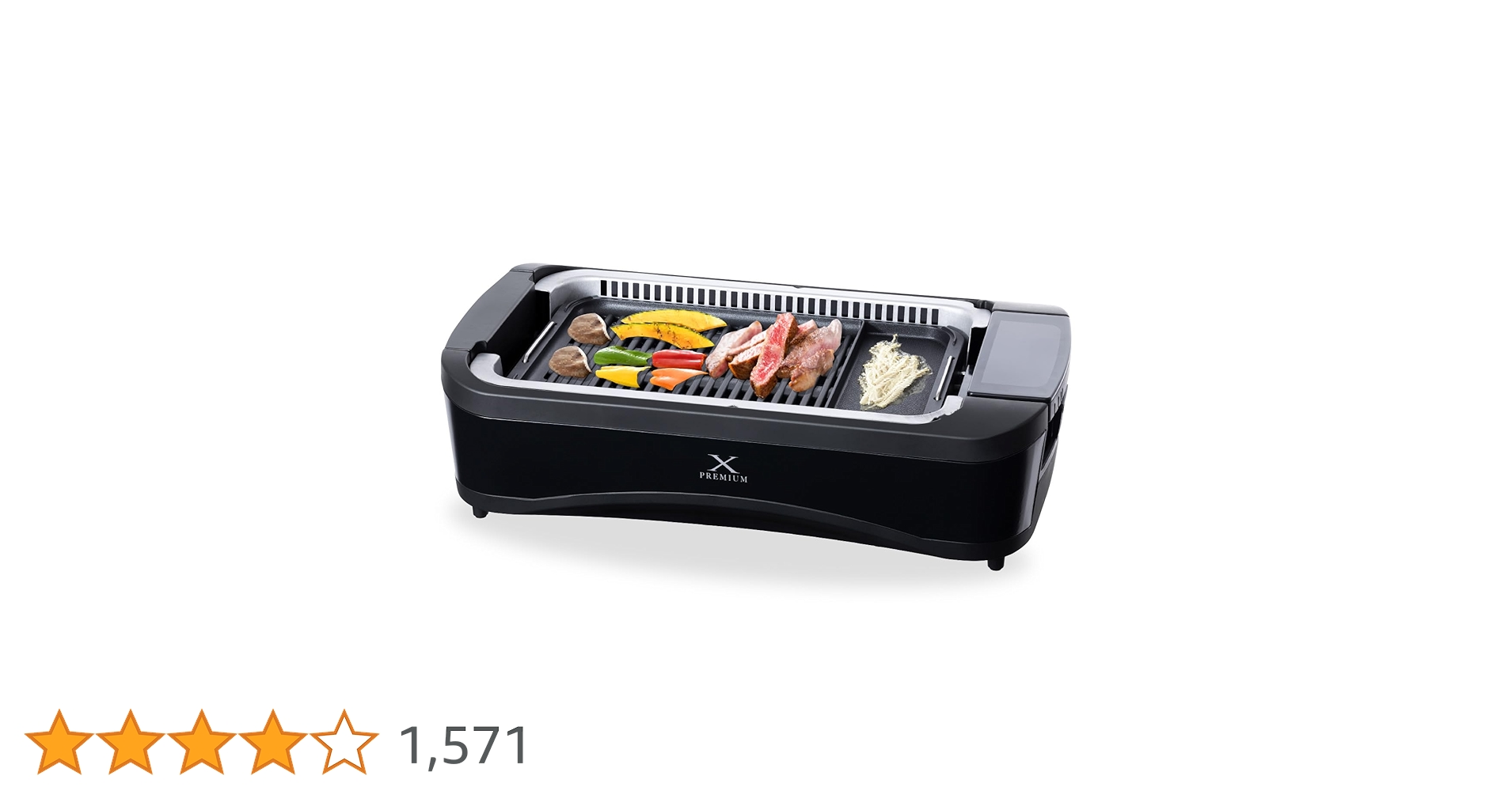 Amazon.co.jp: [山善] 煙の少ない 焼肉プレート XGRILL PREMIUM ワイド