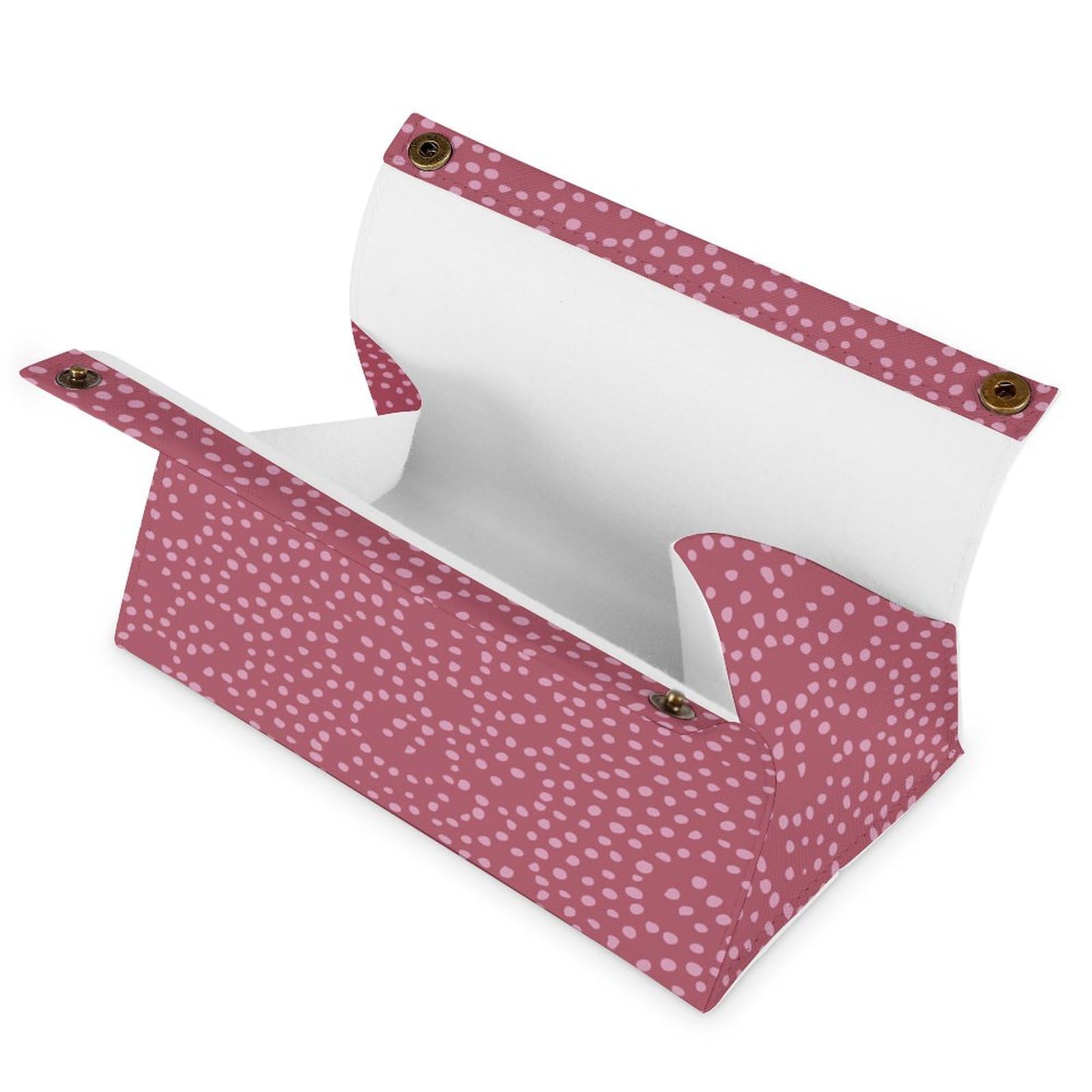 Amazon.co.jp: ティッシュケース ピンク点 花柄 シンプル風 ティッシュ