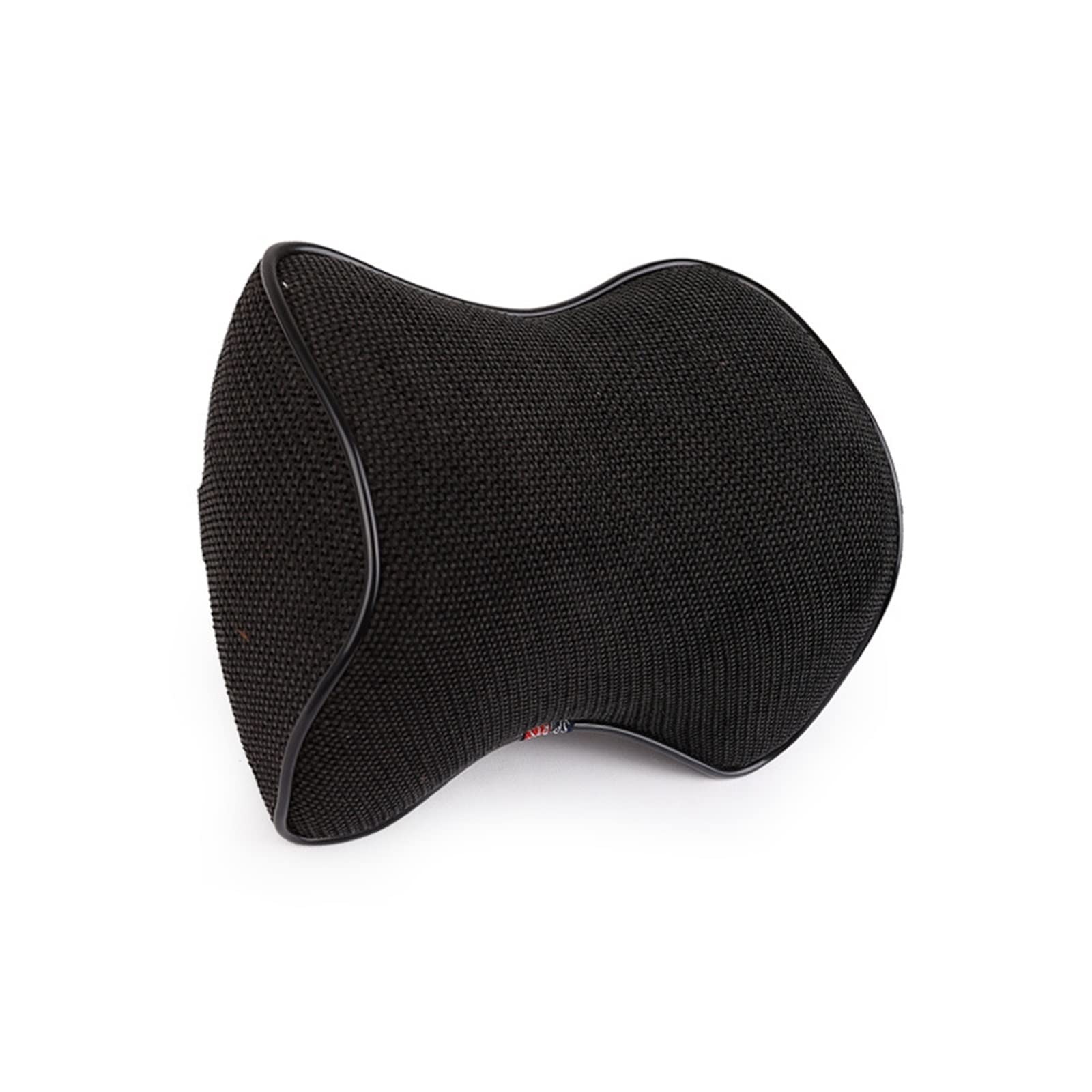 Almohada de algodón y Lino para el Cuello del Coche Almohada de Espuma viscoelástica para el reposacabezas Cojín Ajustable para el Cuello del Coche Almohada Transpirable para el Coche Soporte para l