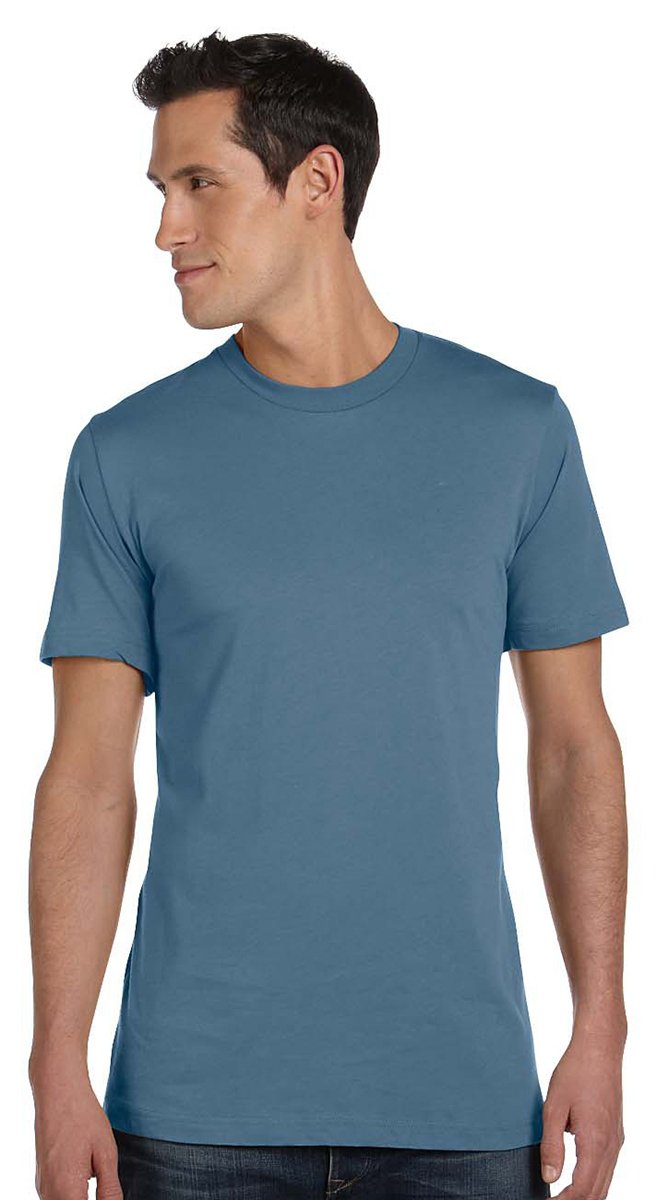 Bella + Canvas Unisex Jersey Short-Sleeve T-Shirt XL BABY BLUE