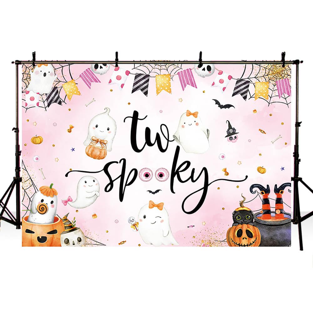 Halloween Hintergrund 2,1x1,5 M – Gruselige Partydekoration Für Jungen, Kürbis Geister Fledermäuse