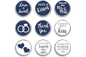 Mini Candy Stickers: Expressions of Love (Navy)