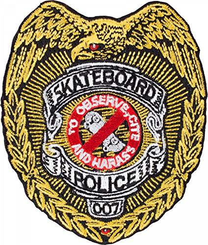 Powell Peralta Skateboard Patch - Skateboard Police 3.5