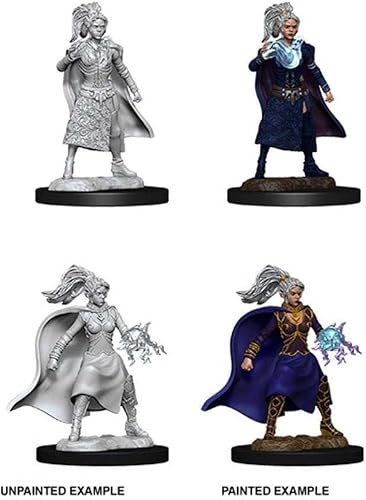 Miniatura 3 de Nolzur's Marvelous Miniatures WizKids - Hechicero humano femenino D&D - WZK73832