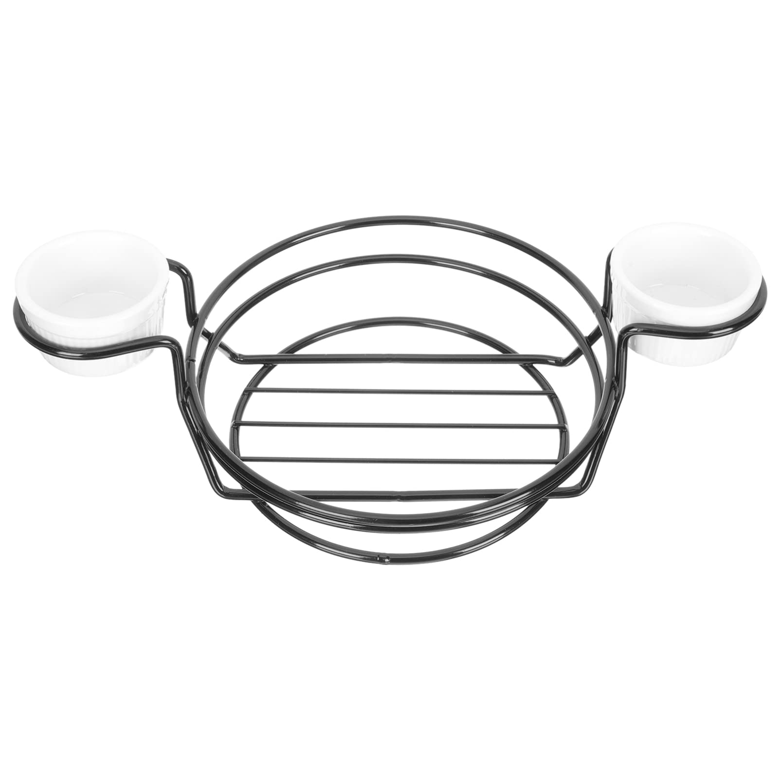 Cabilock 1 Set Fried Snack Basket Chips Holder Bread Container Food Container Hollow-out Fries Basket Home Accessory Desktop Fried Food Basket Fried Chicken Storage Basket Fruit Basket