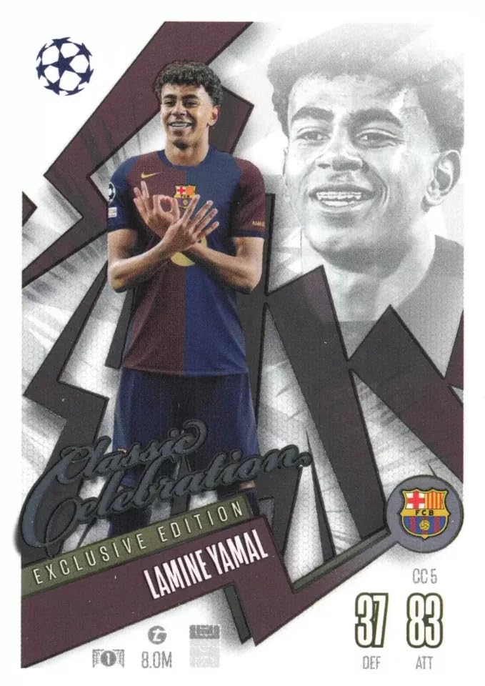 Lamine Yamal Match Attax 2024/2025 Barcelona 24/25 Topps