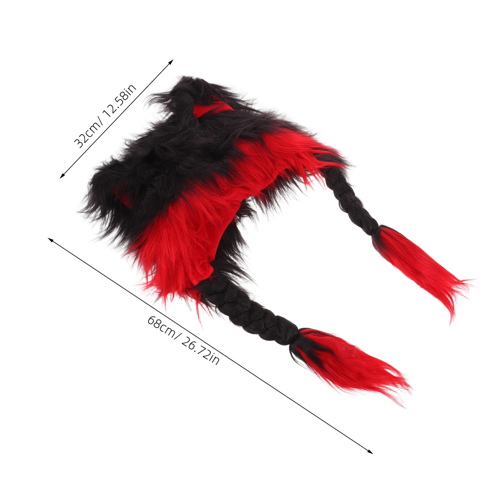 Gorro de Peluche con Orejas de Gato Cálido para Mujer Diseño Esponjoso y Protector de Orejas Gorro de Invierno para Otoño y Cosplay de Halloween