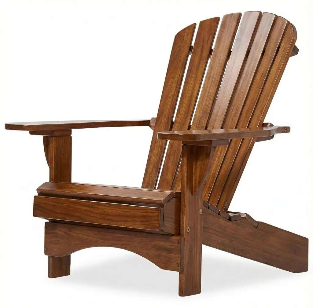 Original Dream-Chairs since 2007 Silla Adirondack Comfort de Luxe en nogal noble