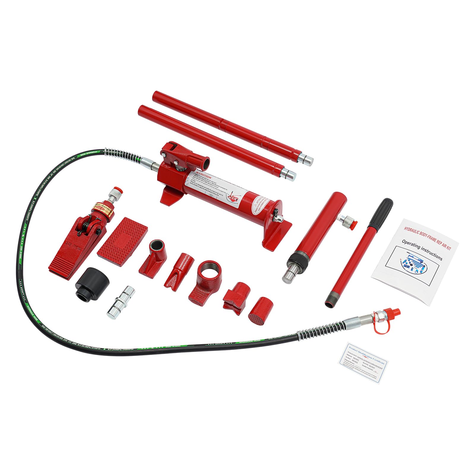 Kit di riparazione idraulico per carrozzeria pompa cric 4t Hub per riparazioni in officine private, officine di riparazione auto, officine automobilistiche e altre occasioni