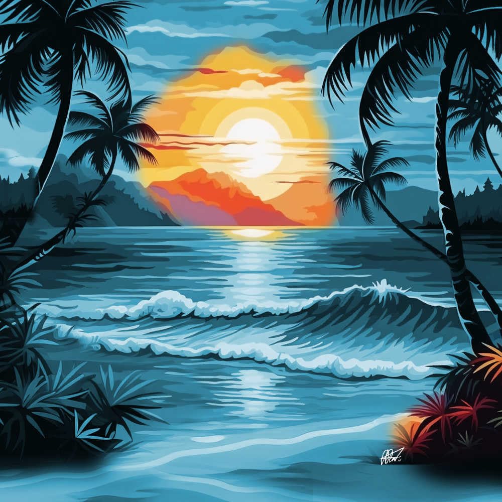 Hawaii Hemd Männer Baumwolle Größe S - 8XL Herren Hawaiihemd Kurzarm Strand Palmen