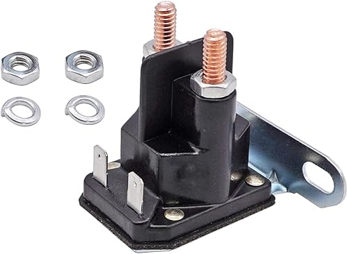 Miniatura 4 de GY22476 AUC15346 solenoide solenoide del tractor del césped del arrancador para John Deere 102 105 125 145 135 D100 D150