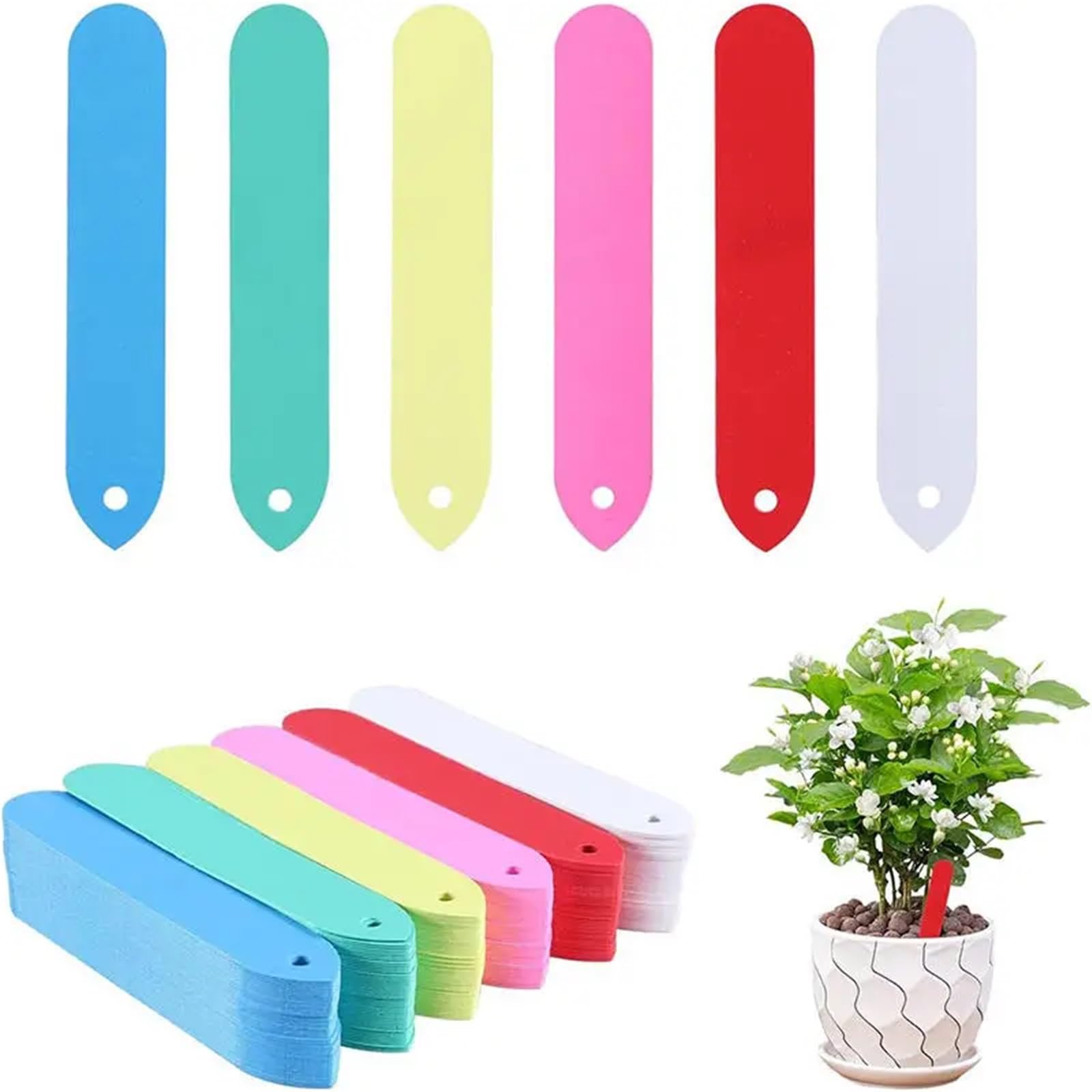 150er-Pack wiederverwendbare Pflanzenetiketten for Gartenpfähle