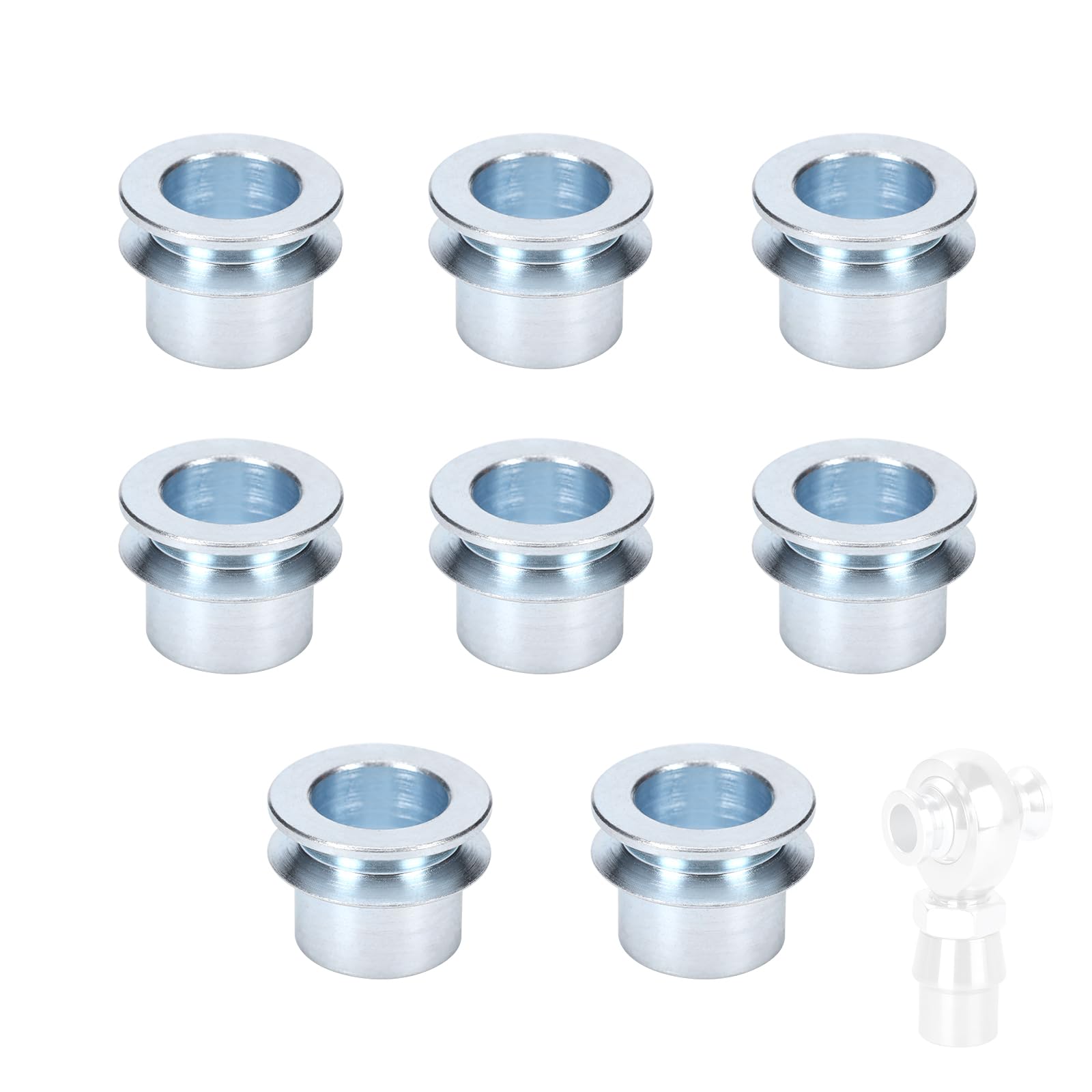 8PCS High Misalignment Spacer Heims,Rod End,Ends Heim Joint 5/8