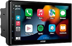 H-TECH Central Multimidia 7pol QLED QuadCore 2GB 64GB Android Carplay Android Auto
