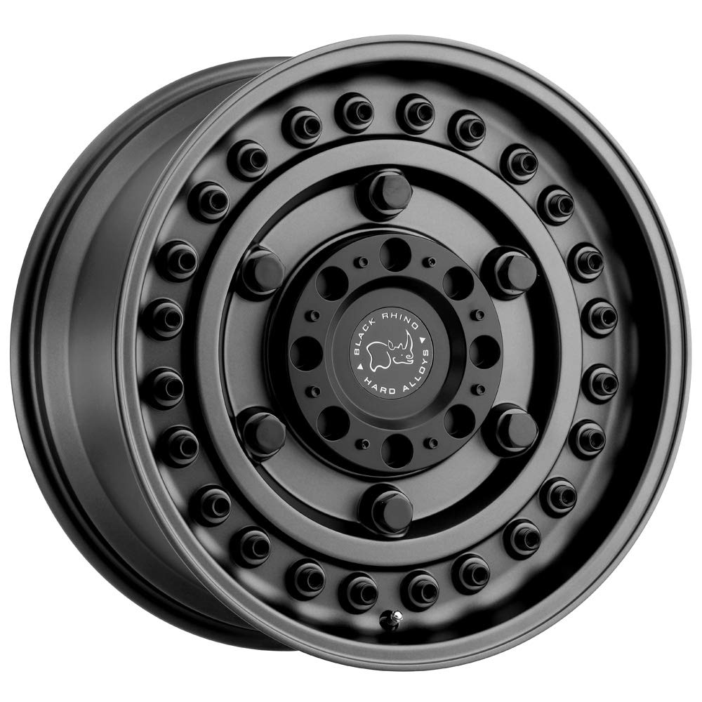 Black Rhino Hard Alloys ARMORY 17X8, 6X130, 6, +38mm GUN BLACK - 1780ARY386130G84