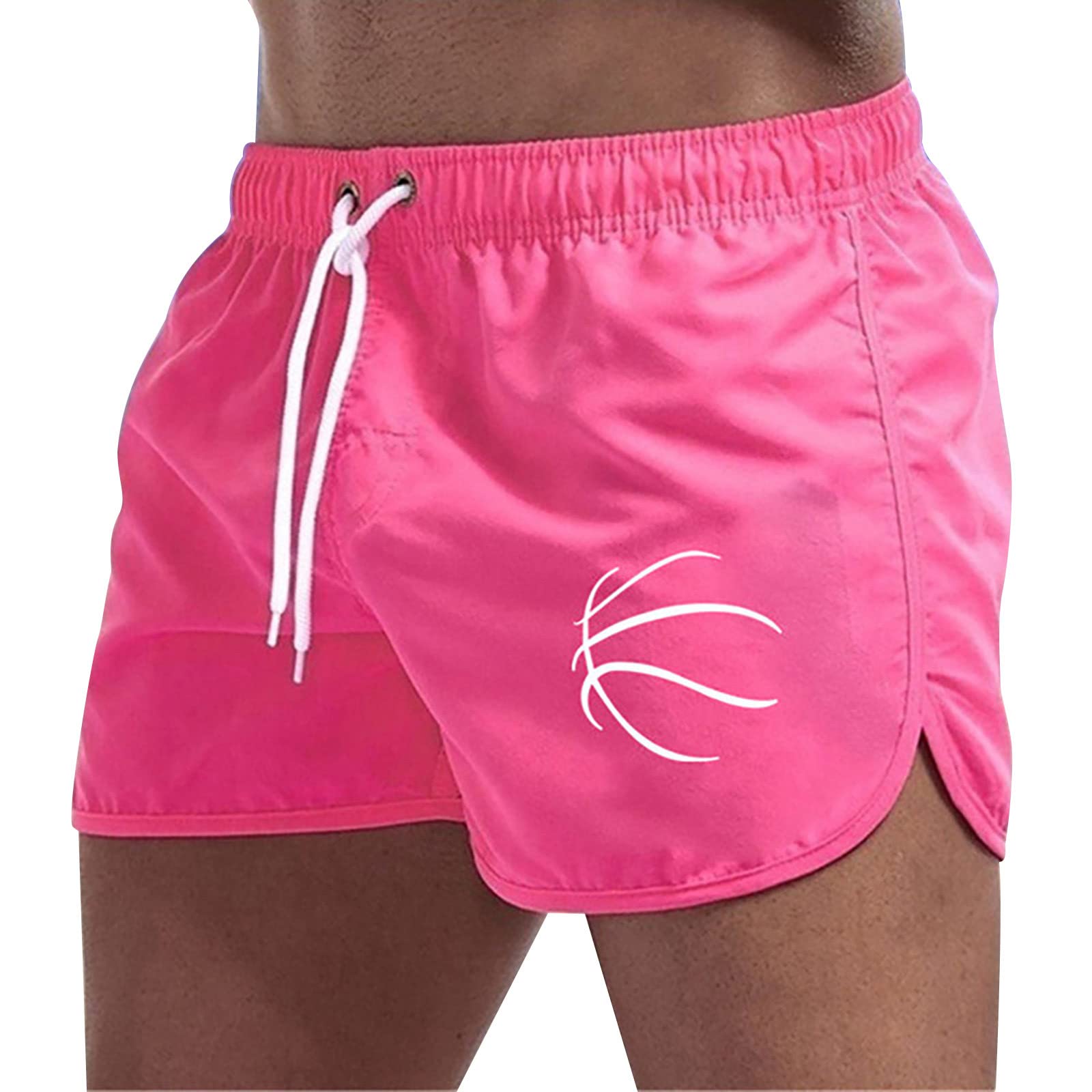 MaNMaNing 2023 Bañador Hombr Pantalones de natación de Empalme de Primavera y Verano para Hombres y Pantalones Cortos de Surf en la Playa Bañador Hombr Verano 2023