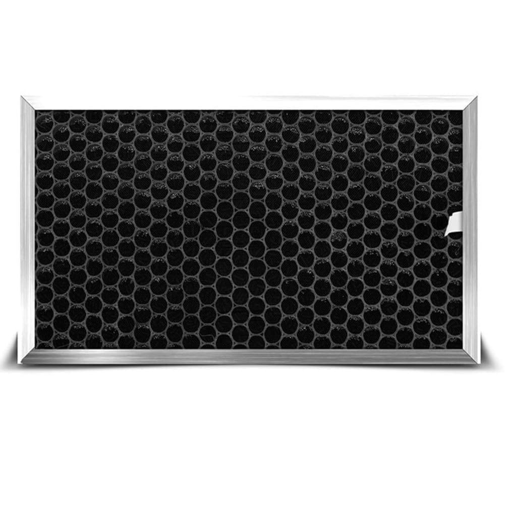 Rechteckiger Luftfilter mit HEPA und Aktivkohle zur Rauchstaubentfernung, mehrschichtiger Luftauslasssiebfilter für den Heimbürogebrauch, S 305 x 185 mm