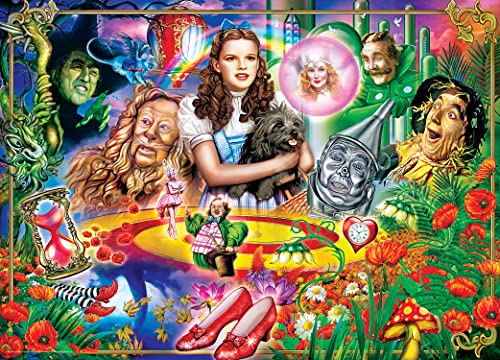 Magical Land of Oz (Wizard of) 1000pc Jigsaw Puzzle + bonus poster, Multicolor, 19.3"x26.8" - Image 2
