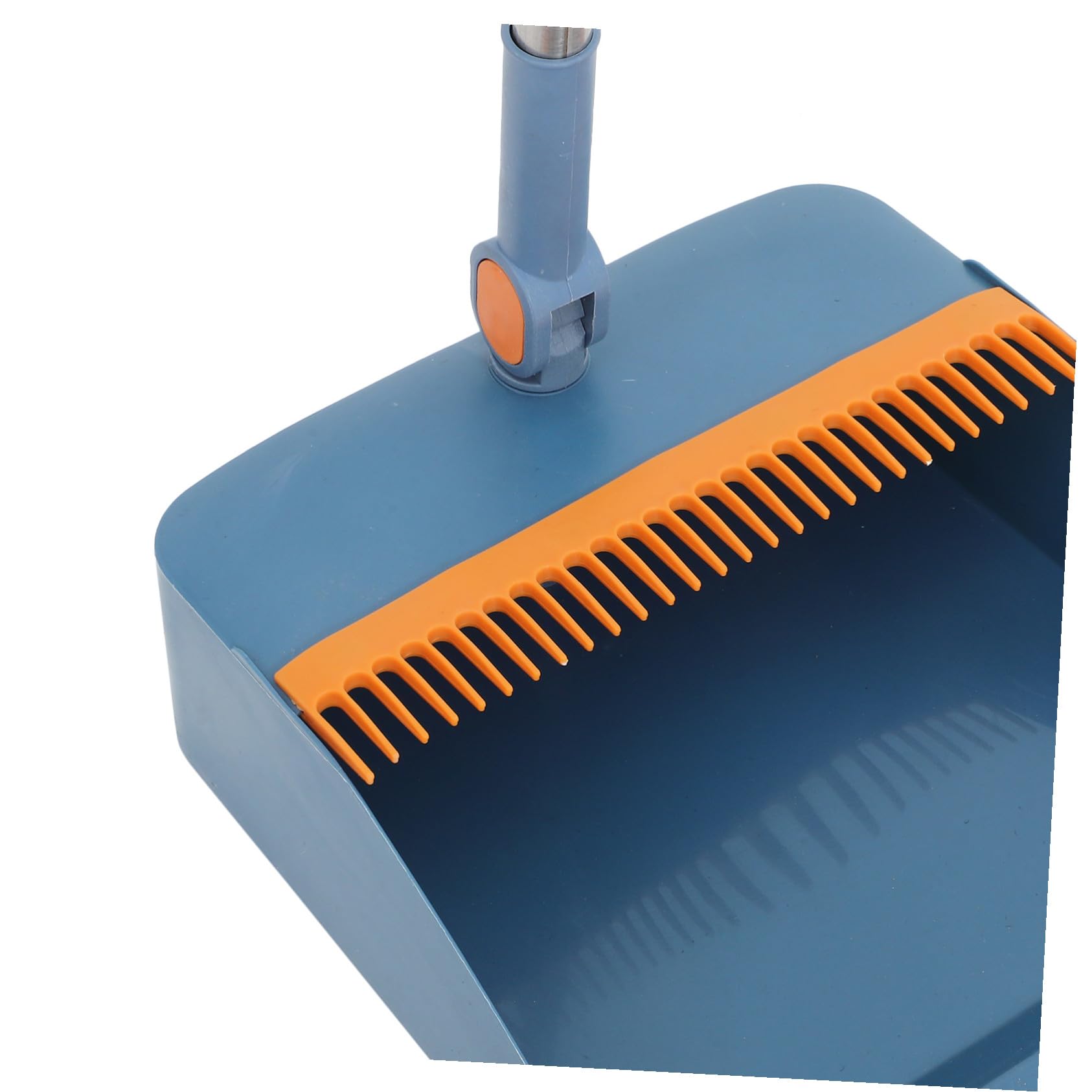 Escoba y Recogedor Plegables Ergonómicos de Acero Inoxidable con Mango para Oficina y Hogar Compacto y Fácil de Almacenar para Limpieza Interior de Suelos y Polvo