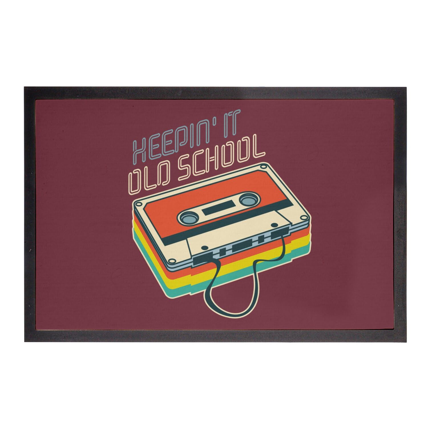Paillasson cassette vintage Fabulous de qualité supérieure pour une entrée élégante