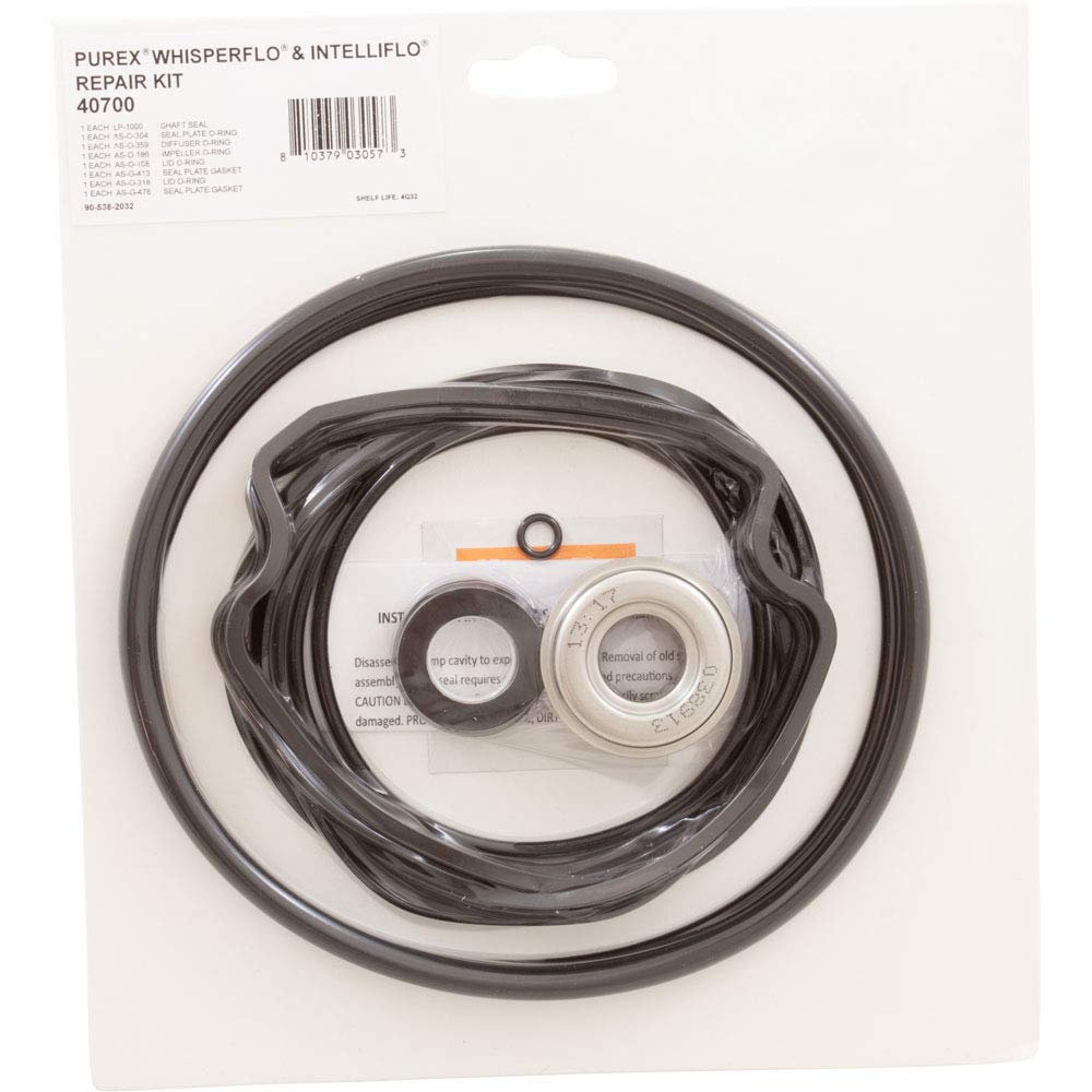 Horizon Spa & Pool Parts Pump O-Ring Kit, Generic WhisperFlo, w/Seal-image-44