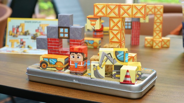 Amazon.com: WMXDU Magnetic Blocks with Magnet Box-35PCS Magnet