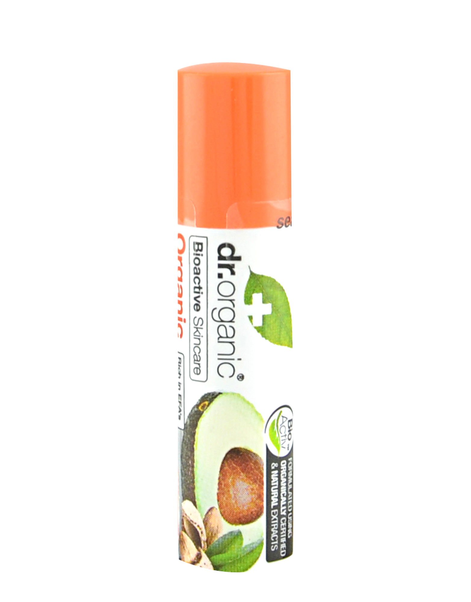 Dr Organic Moroccan Argan Oil Lip Balm, Moisturising, SPF 15, Mens, Womens, Natural, Vegetarian, Cruelty-Free, Paraben & SLS-Free, Recycled & Recyclable, Organic, 5.7ml, Packaging may vary