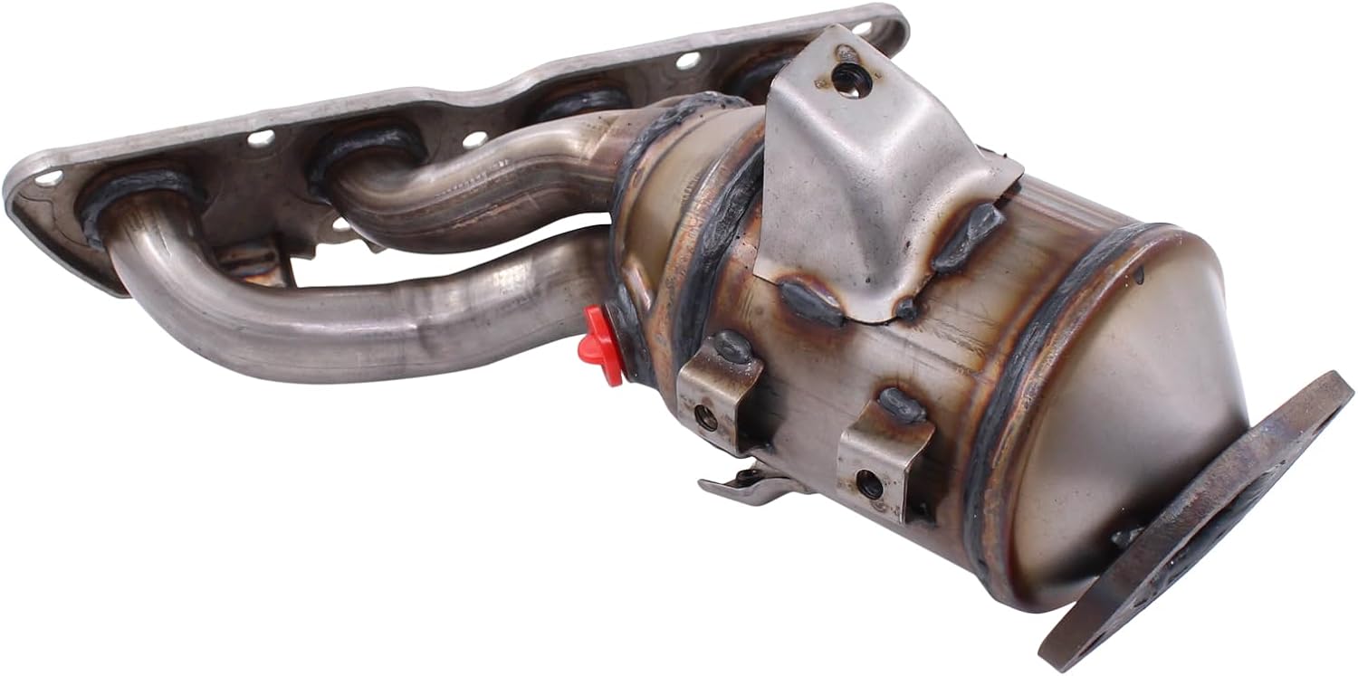 NewYall 1.6L Exhaust Manifold Catalytic Converter for Kia Soul 2012-2016, Rio 2012-2017, Hyundai Accent 2011-2017, Veloster 2012-2017