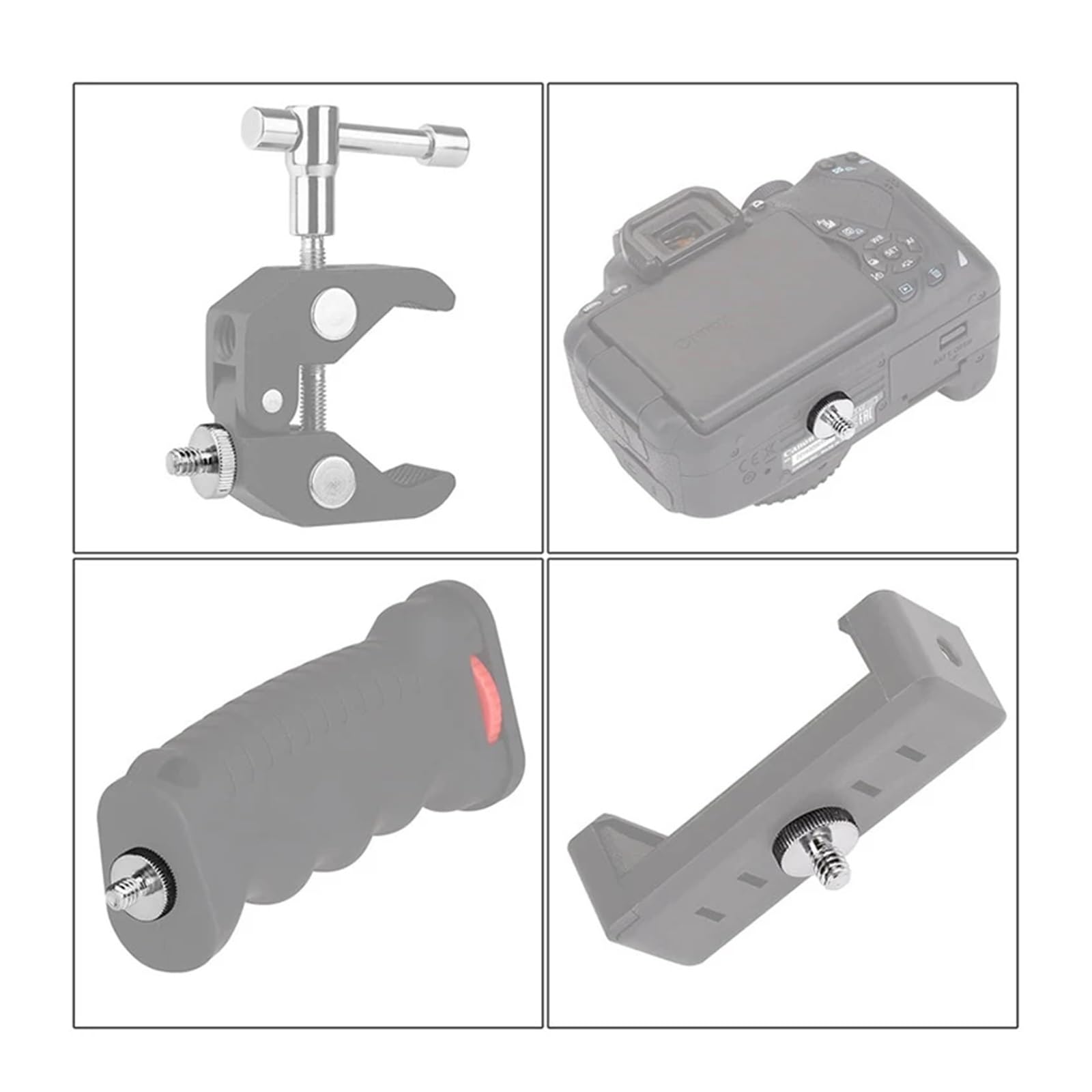 Adattatore Per Vite Per Fotocamera, Adattatore Standard Da 1/4 - Foto 13