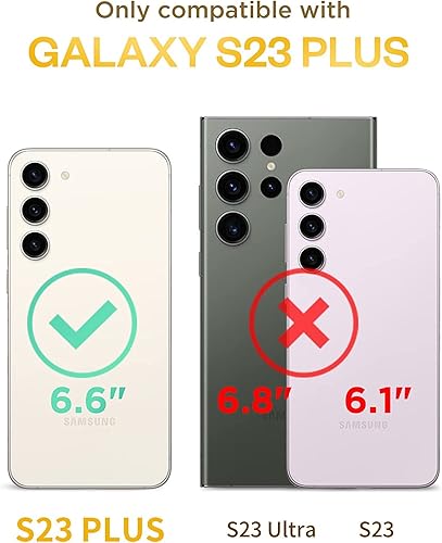 Miniatura 10 de DEERLAMN Funda para Samsung Galaxy S24 Ultra con cubierta deslizante para cámara + protector de pantalla (1 unidad), anillo giratorio con soporte de