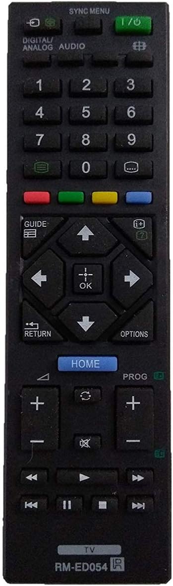 BhalTech RM-ED054 LED LCD TV Remote Control (Suitable for Sony Led Tv Remote Old Remote Exactly Same Remote Will Only Work) Compatible with Sony Bravia TV Remote