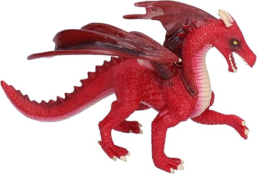 Miniatura 9 de Figuras de juguete de dragón antiguo, figuras de dragón de plástico de alta simulación, juguetes para niños para fiestas de cumpleaños,