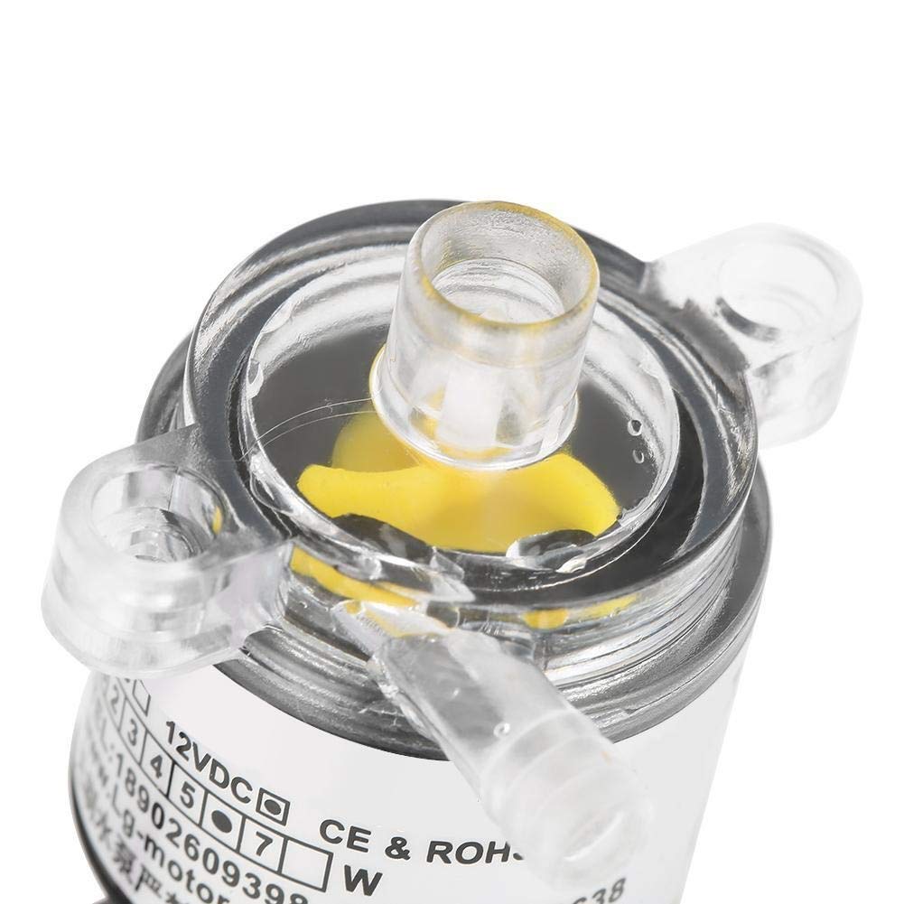 KSTE 1pc Mini DC 12V 6W Bezszczotkowa pompa wodna Bezszczotkowa zatapialna pompa wodna 2 litry/min