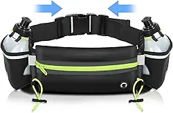 Cinto de Corrida de Hidratação, Cinto de Hidratação de Corrida, Cinto de Corrida com Garrafas, Bolsa de Cintura com Garrafa de Agua, Pochete de Corrida, Cinto com Suporte para Garrafa de Água