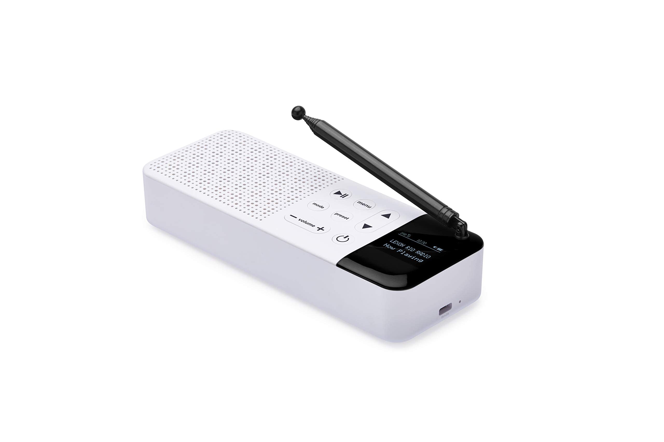 LEXON - Rio Radio Dab+ & FM, Enceinte Bluetooth 3W, Autonomie 3