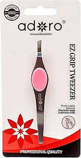 1 Stainless Steel Eyebrow Tweezer Slanted Precision Tip Hair Tweezerette Salon