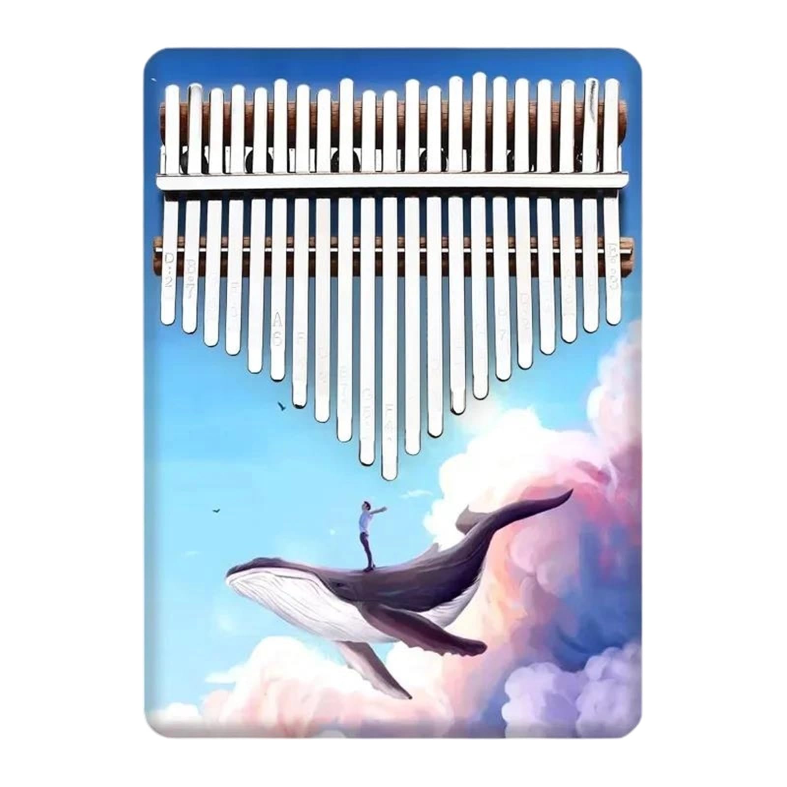 Kalimba Kalimba Chromatyczna 21klawiszowa Mała Drewniana Profesjonalna Klawiatura Muzyczna Odpowiednia Dla Początkujących(3)