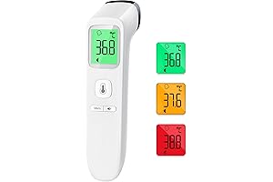 ANMEATE No-Touch Forehead Thermometer: Precise Temperature Readings for Kids