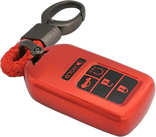 Miniatura 7 de Coolbestda Cubierta completa de TPU suave chapado completo para llavero de Honda Accord Civic CR-V Pilot EX EX-L Touring Premium Insight A2C81642600