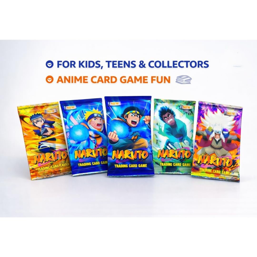 A0105）NARUTO CARD GAME 1100枚以上　まとめセット Fasmart Naruto Trading Card Game Booster Pack Bundle, Anime