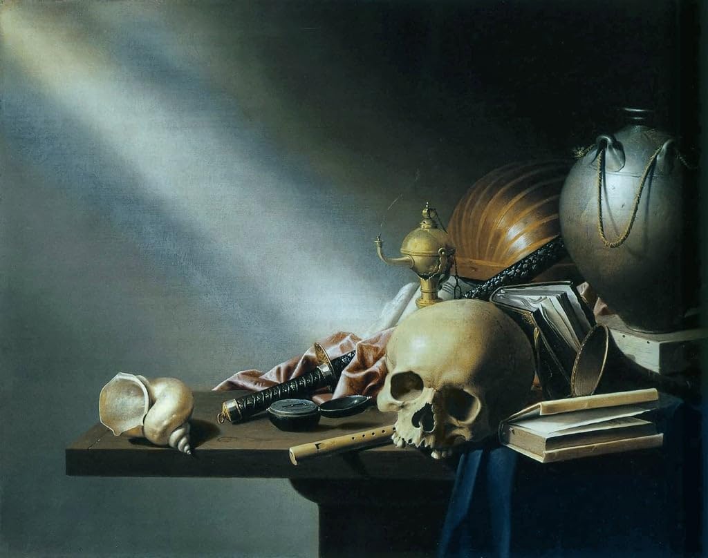 Poster nature morte Harmen Van Steenwyck affiche murale 60x90