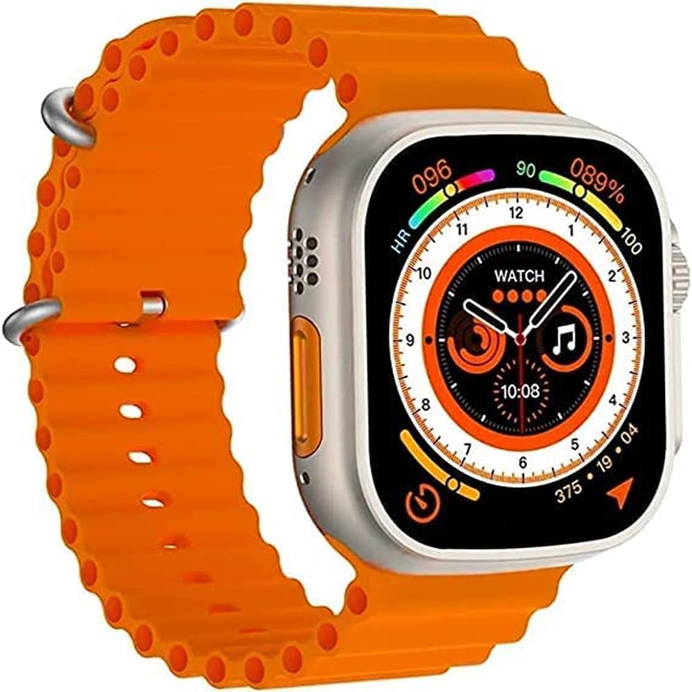 S8 Ultra Smart Apple i Phone Watch with BT - Calling and Answer Series 8 Full Touch Fitness Smartwatch (Orange) (1 Pcs) (B0D2VZ8FZ4) Amazon Price History, Amazon Price Tracker