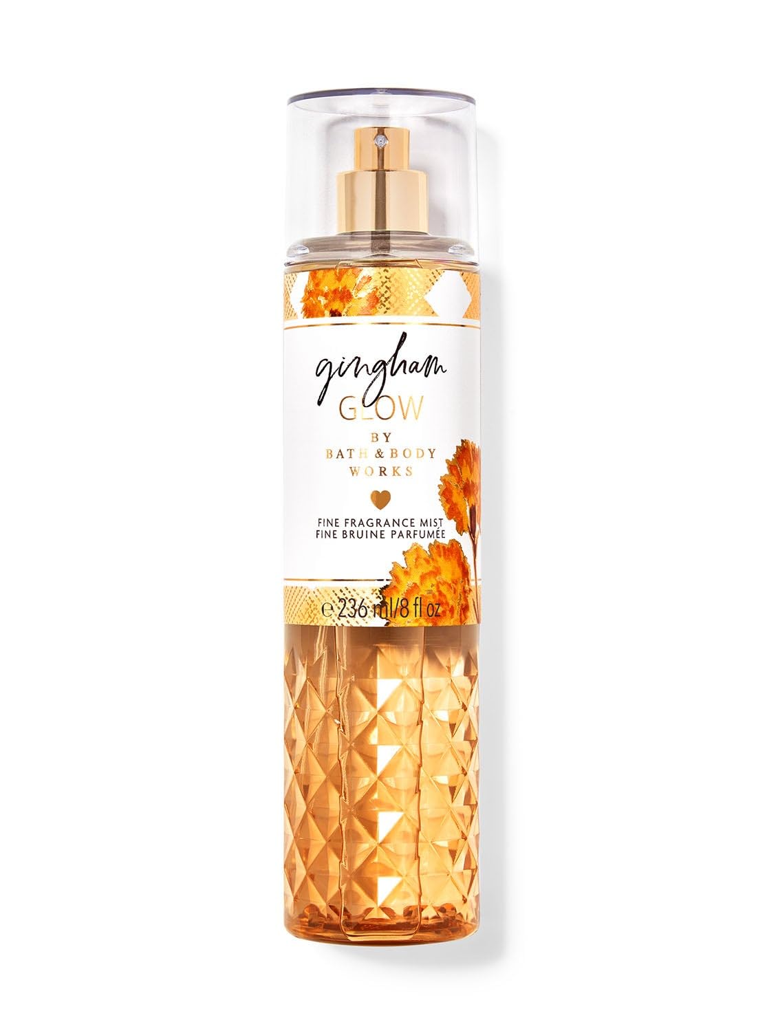 Bath and Body Works Gingham Glow Fine Fragrance Mist |236 ml / 8 fl oz |Fine Fragrance Mist|Floral Fragrance|For Women