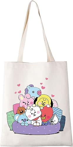 BT Lover Sac fourre-tout Coréen Pop Musique Cadeau BT Fans