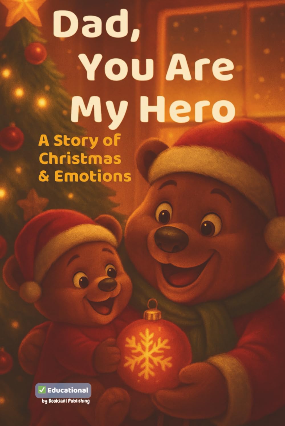 DAD, YOU ARE MY HERO - A STORY OF CHRISTMAS & EMOTIONS: A Children’s Gift Book with Bedtime Stories for Ages 3–7 About Emotions, Courage, Confidence & the Love Between Dad and Child